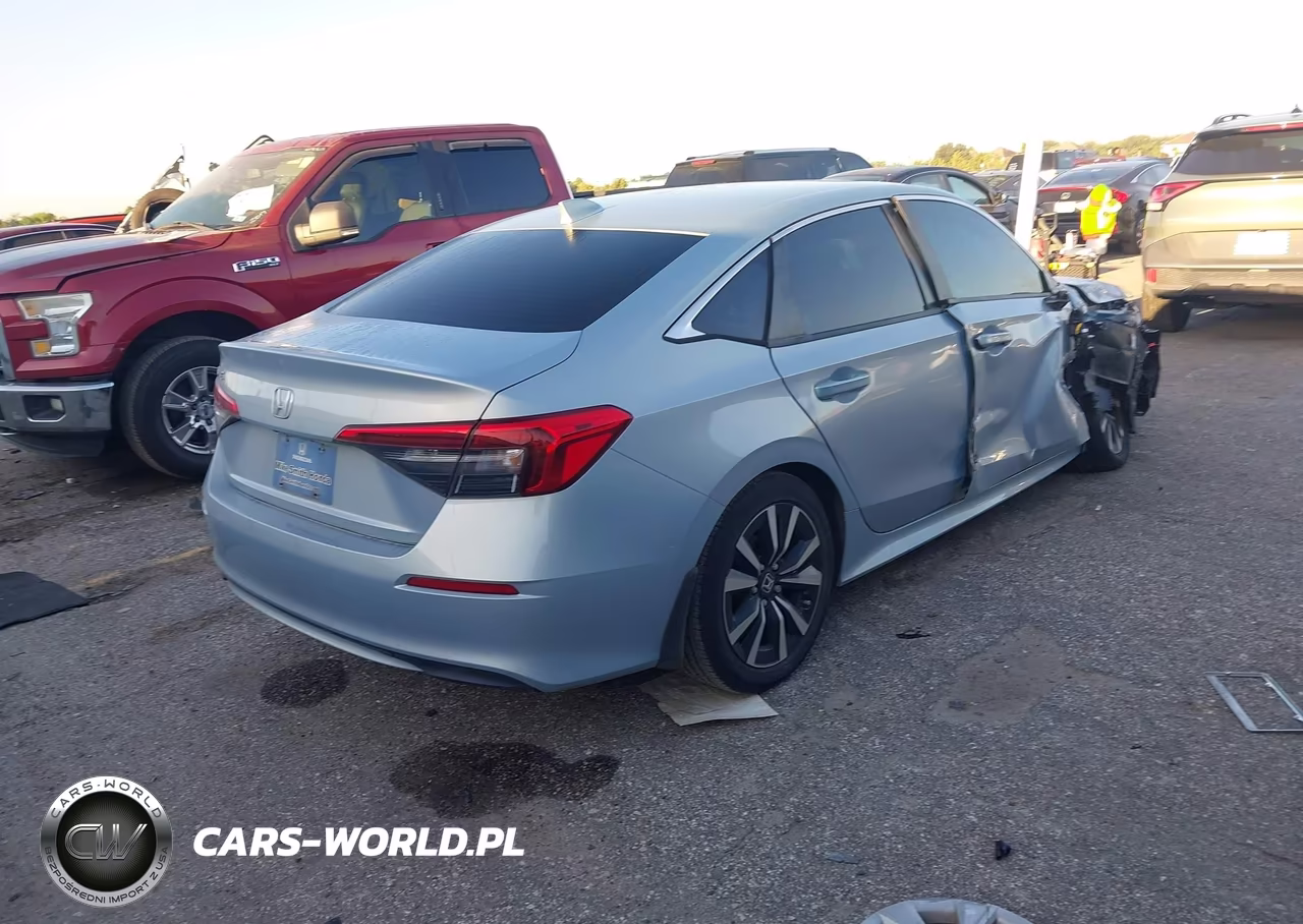 2022 Honda Civic Ex VIN:2HGFE1F71NH323144 - 4