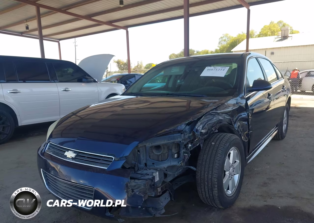 2010 Chevrolet Impala Lt VIN:2G1WB5EN0A1166734 - 2
