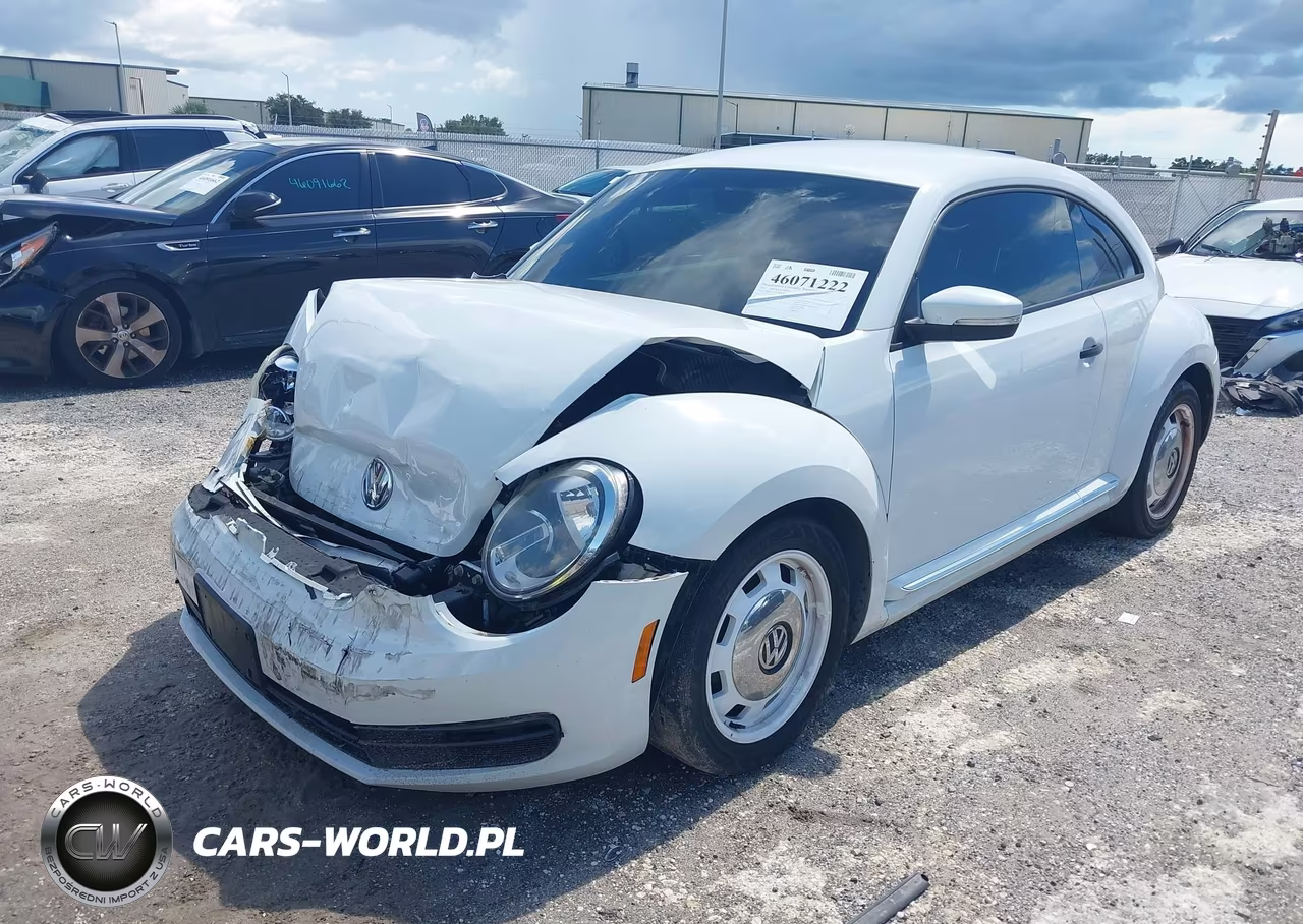 2015 Volkswagen Beetle 1.8T Classic VIN:3VWF17AT2FM606783 - 2