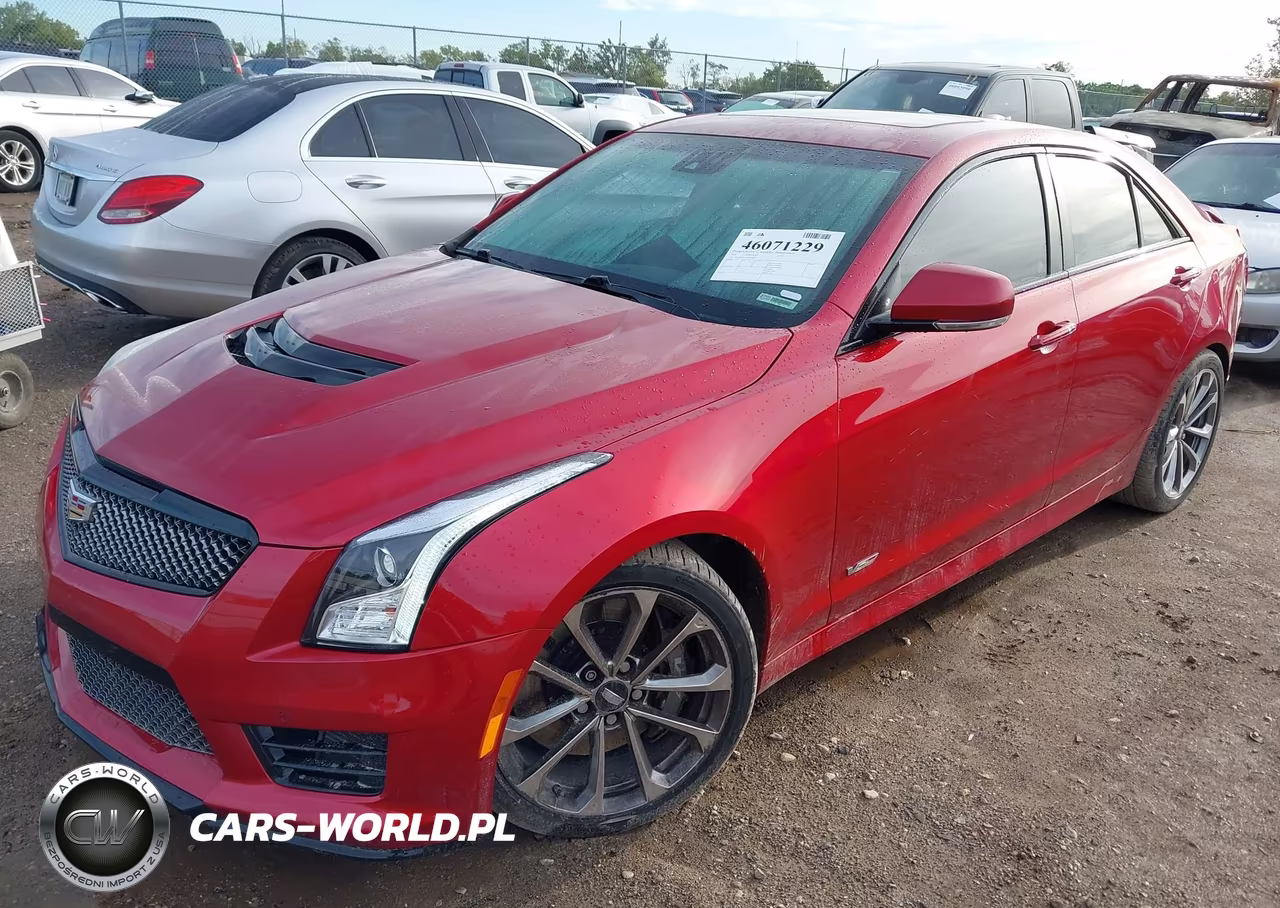 2016 Cadillac Ats-V VIN:1G6AN5SY2G0136987 - 2