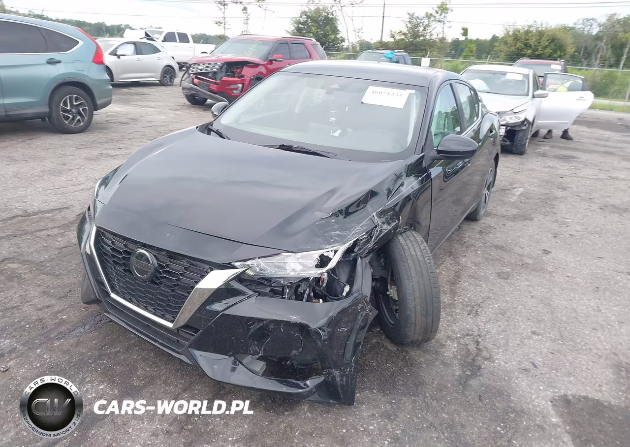 2023 Nissan Sentra Sv Xtronic Cvt VIN:3N1AB8CV0PY266917 - 2