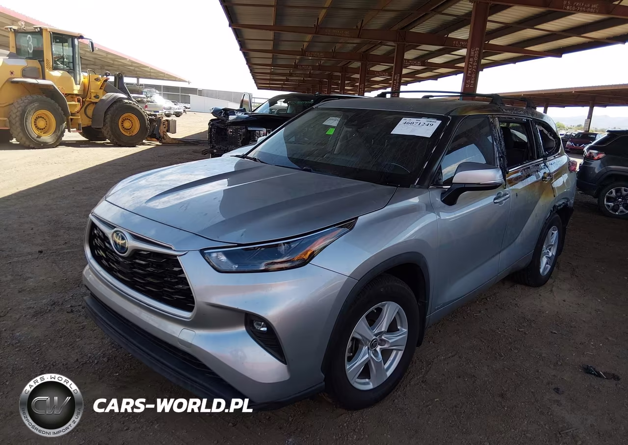 2022 Toyota Highlander Hybrid Le VIN:5TDBBRCH6NS562031 - 2