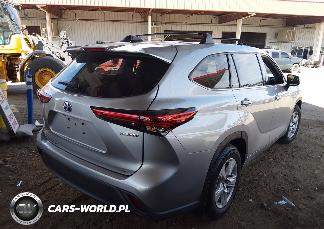 2022 Toyota Highlander Hybrid Le VIN:5TDBBRCH6NS562031 - 4