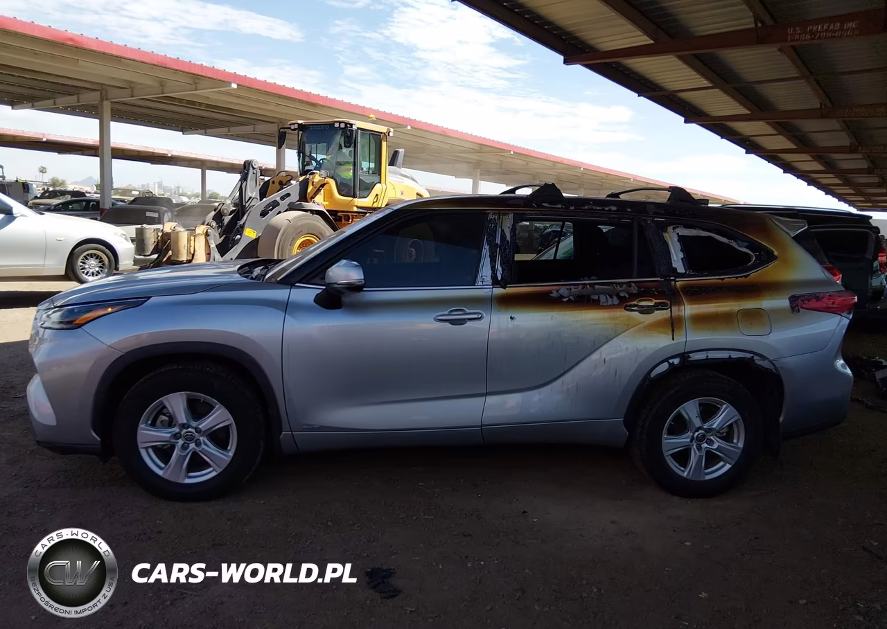 2022 Toyota Highlander Hybrid Le VIN:5TDBBRCH6NS562031 - 6