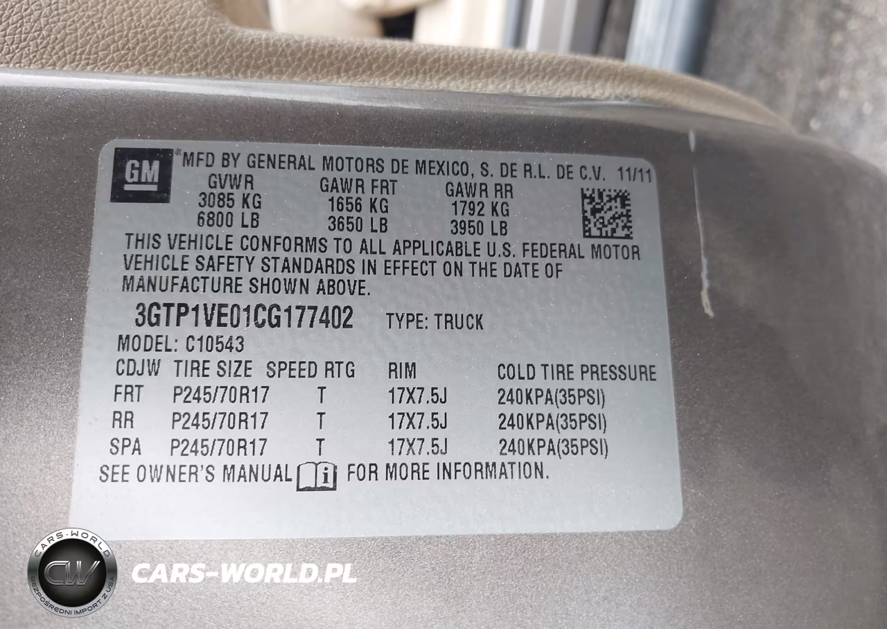 2012 GMC Sierra 1500 Sle VIN:3GTP1VE01CG177402 - 9