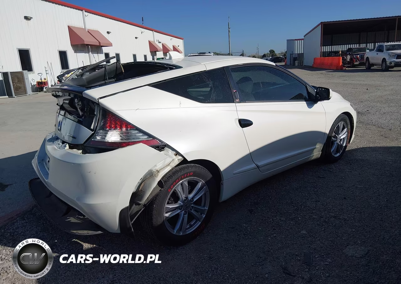 2011 Honda Cr-Z Ex VIN:JHMZF1D67BS013456 - 4