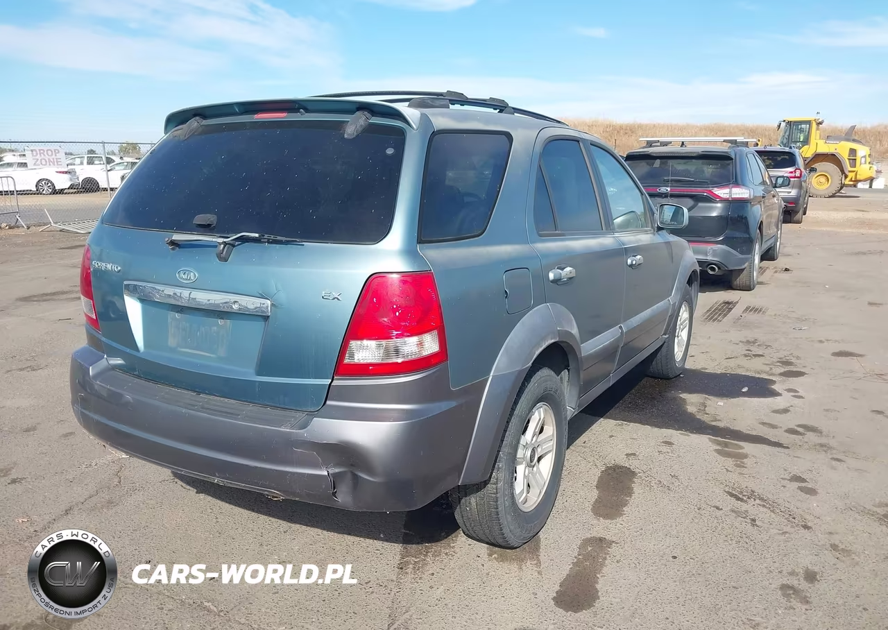 2003 Kia Sorento Ex-Lx VIN:KNDJD733435164690 - 4