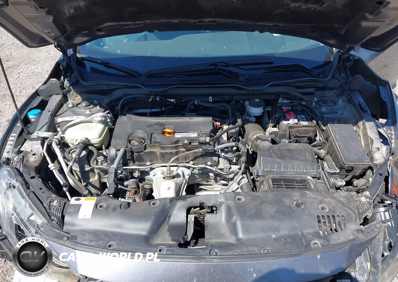 2019 Honda Civic Lx VIN:19XFC2F61KE030367 - 10