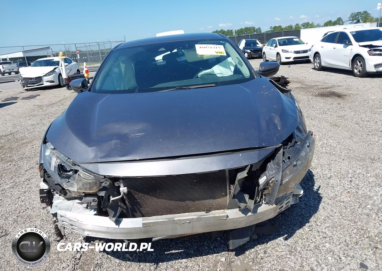 2019 Honda Civic Lx VIN:19XFC2F61KE030367 - 13
