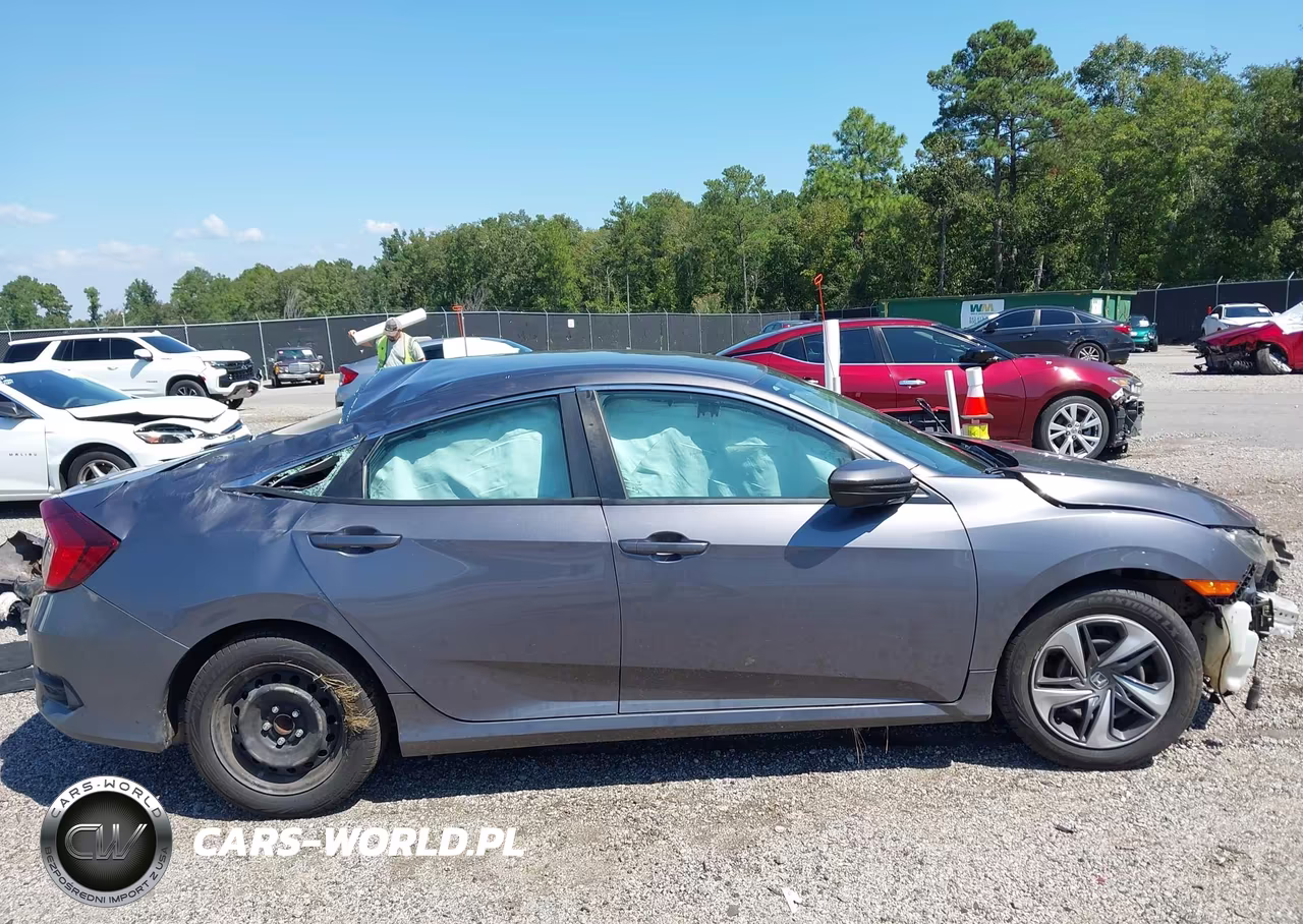 2019 Honda Civic Lx VIN:19XFC2F61KE030367 - 14