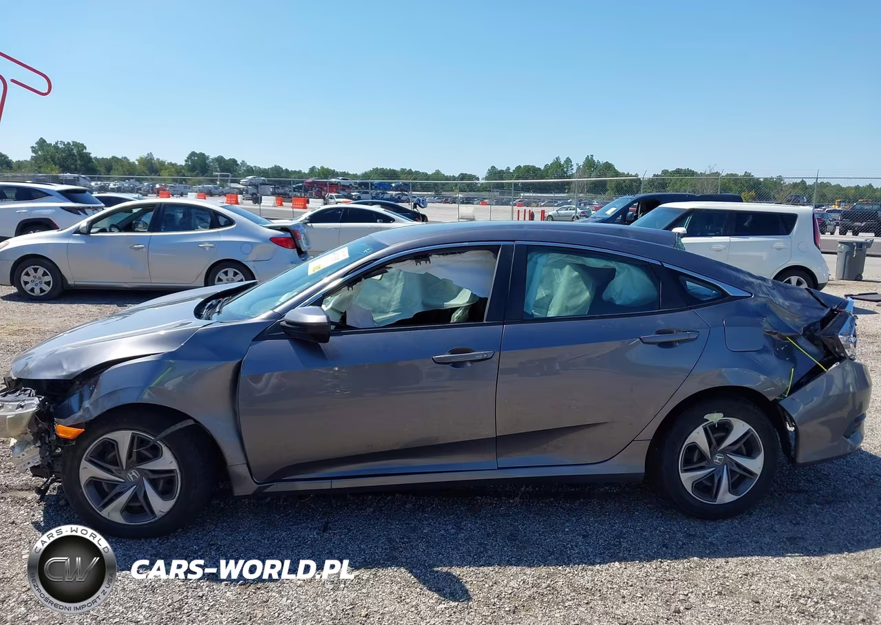 2019 Honda Civic Lx VIN:19XFC2F61KE030367 - 15