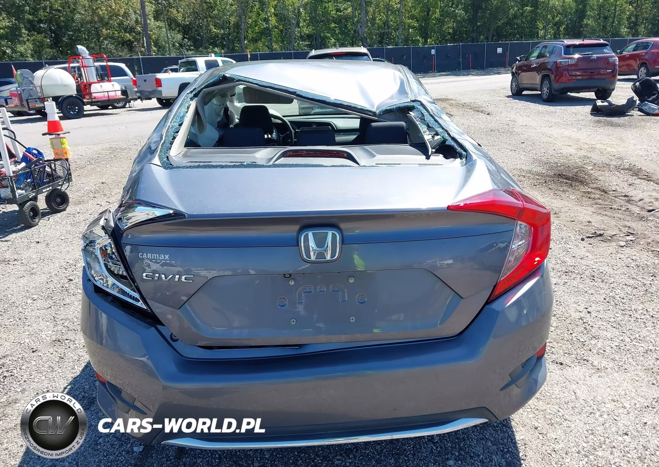 2019 Honda Civic Lx VIN:19XFC2F61KE030367 - 17