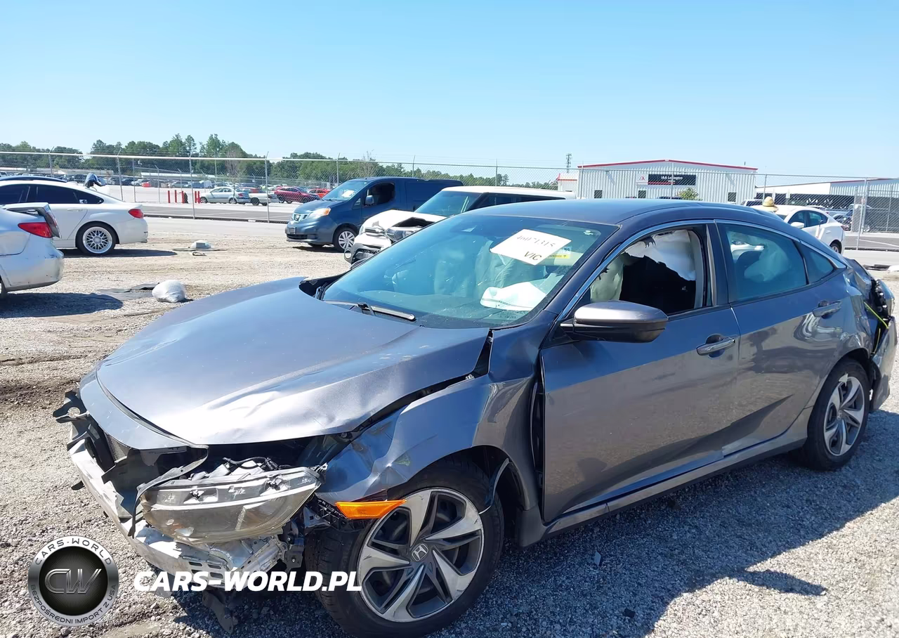 2019 Honda Civic Lx VIN:19XFC2F61KE030367 - 2