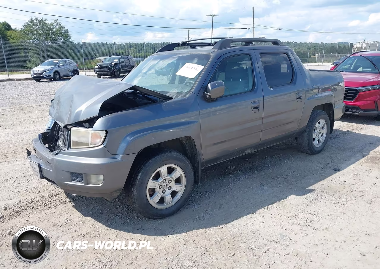2011 Honda Ridgeline Rts VIN:5FPYK1F46BB002201 - 2