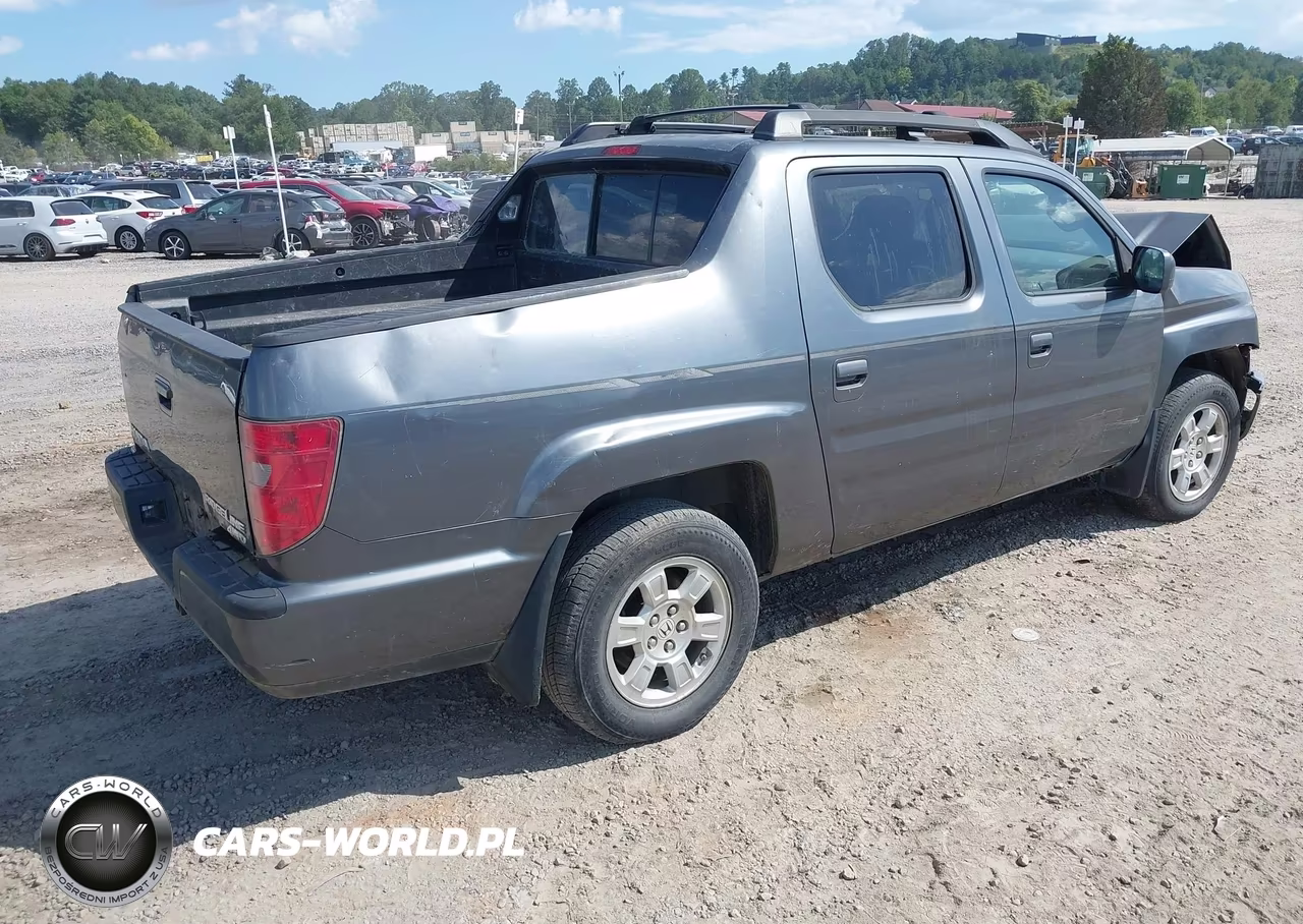 2011 Honda Ridgeline Rts VIN:5FPYK1F46BB002201 - 4