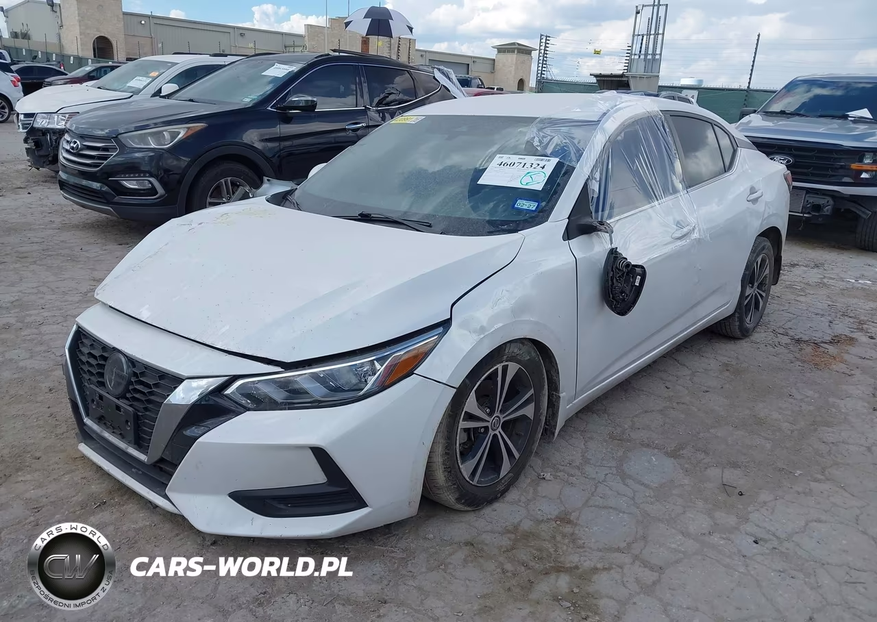 2023 Nissan Sentra Sv Xtronic Cvt VIN:3N1AB8CV8PY224544 - 2