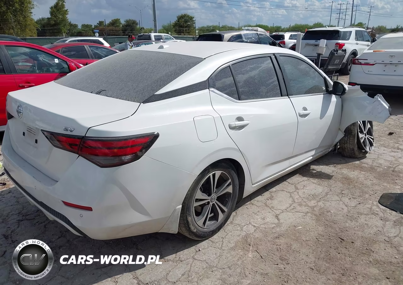 2023 Nissan Sentra Sv Xtronic Cvt VIN:3N1AB8CV8PY224544 - 4