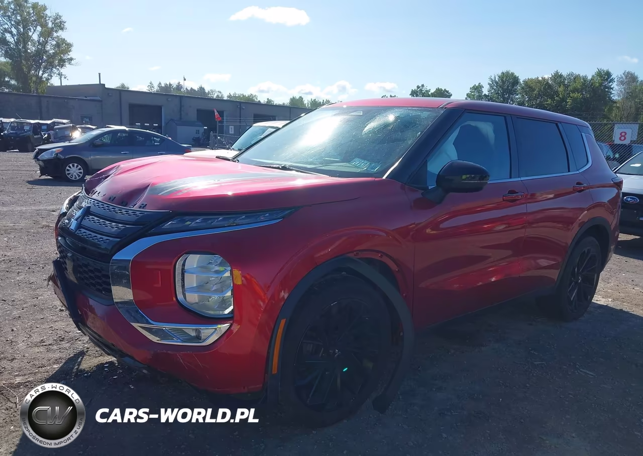 2022 Mitsubishi Outlander Black Edition S-Awc-Se 2.5 S-Awc-Se Launch Edition S-Awc VIN:JA4J4UA89NZ055905 - 2