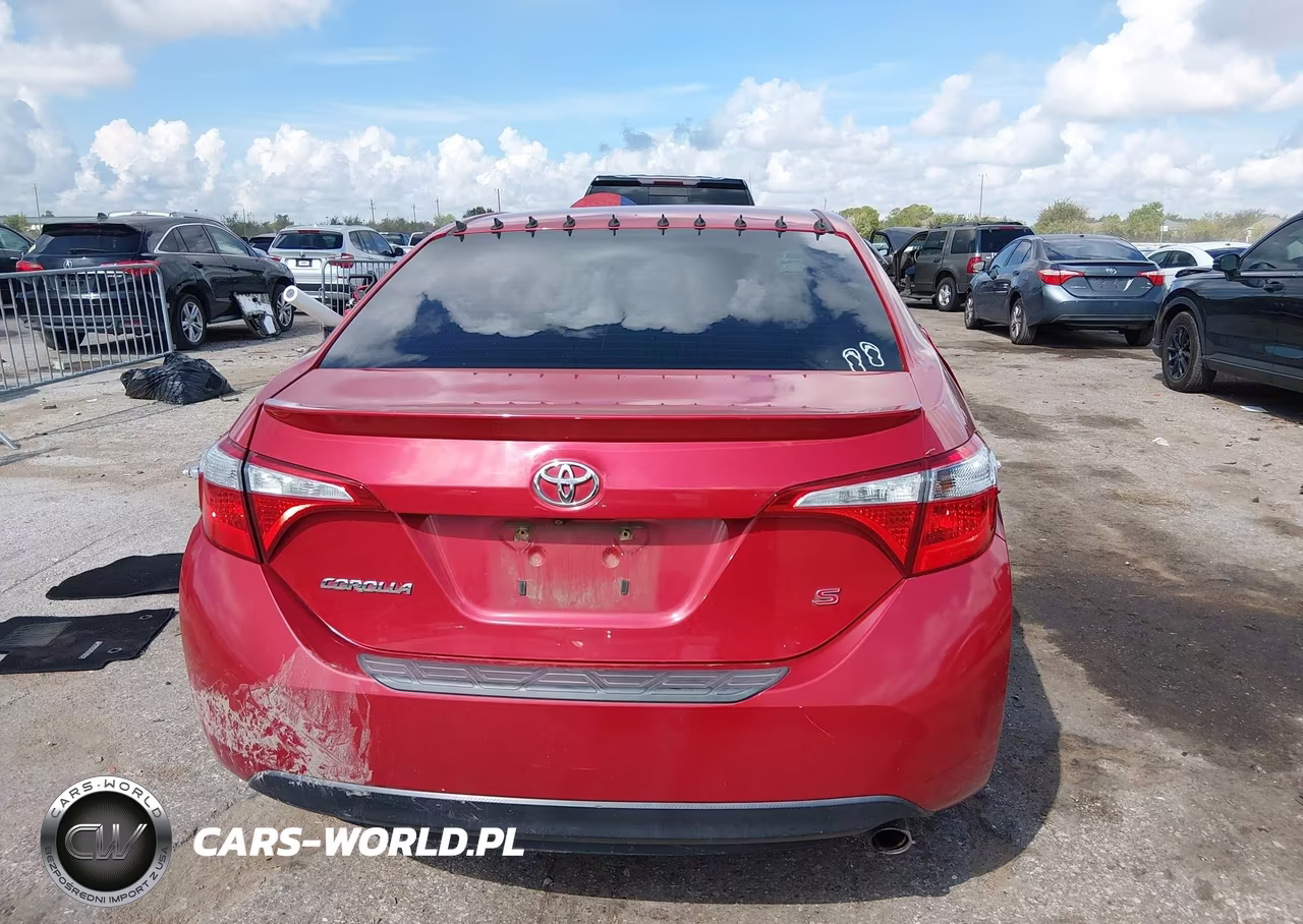 2015 Toyota Corolla S Plus VIN:2T1BURHE7FC320285 - 16