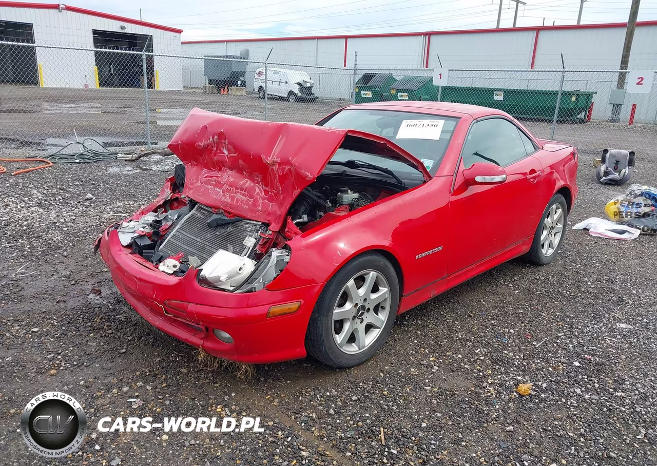 2003 Mercedes-Benz Slk 230 Kompressor VIN:WDBKK49F03F279760 - 2
