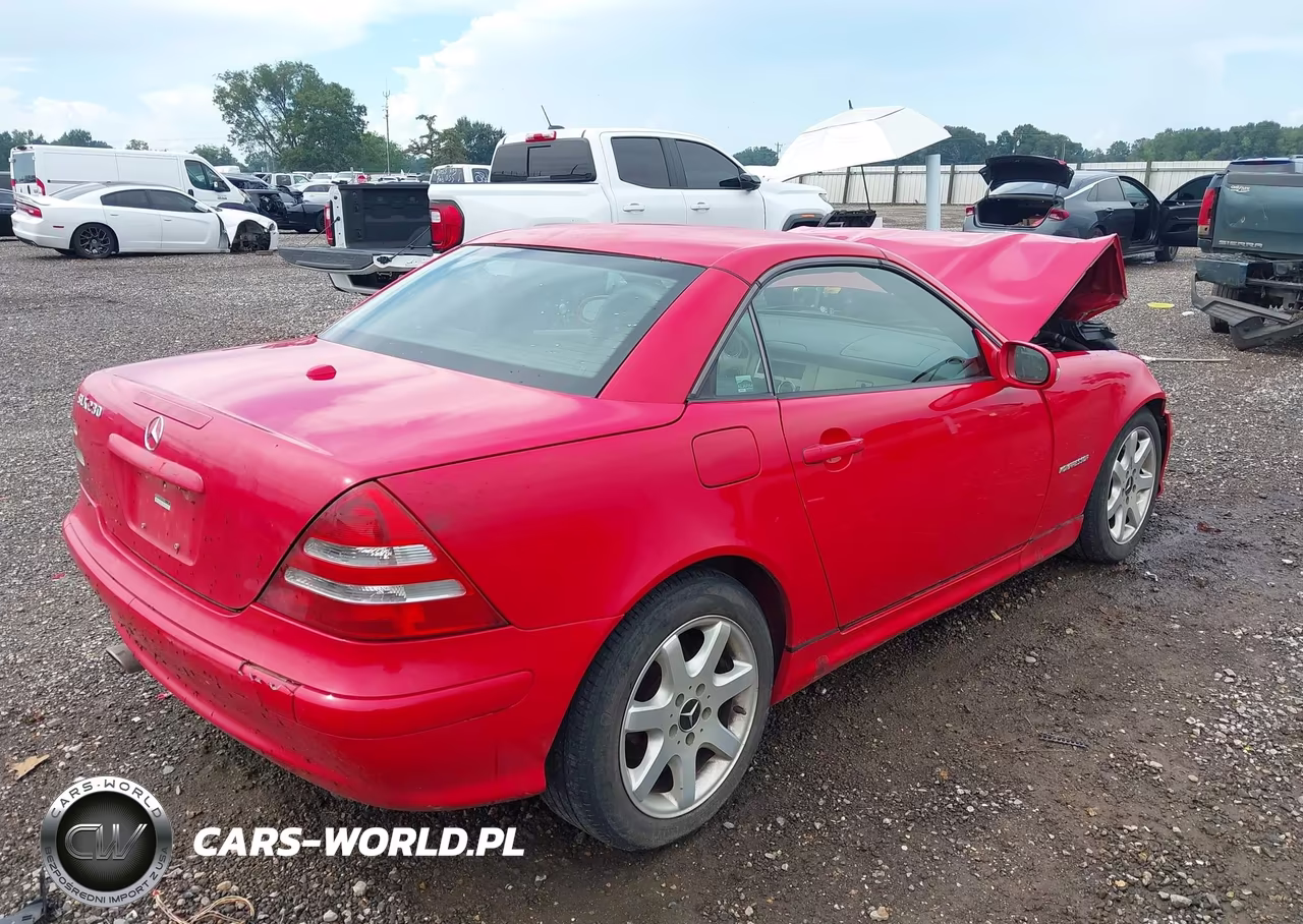 2003 Mercedes-Benz Slk 230 Kompressor VIN:WDBKK49F03F279760 - 4