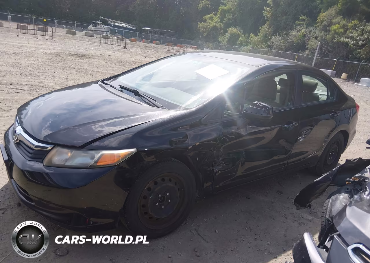 2012 Honda Civic Lx VIN:2HGFB2F52CH335779 - 2