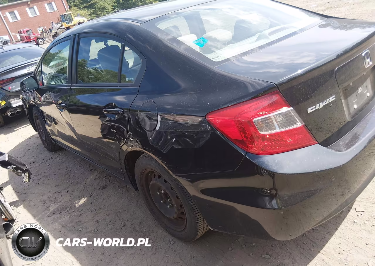 2012 Honda Civic Lx VIN:2HGFB2F52CH335779 - 3