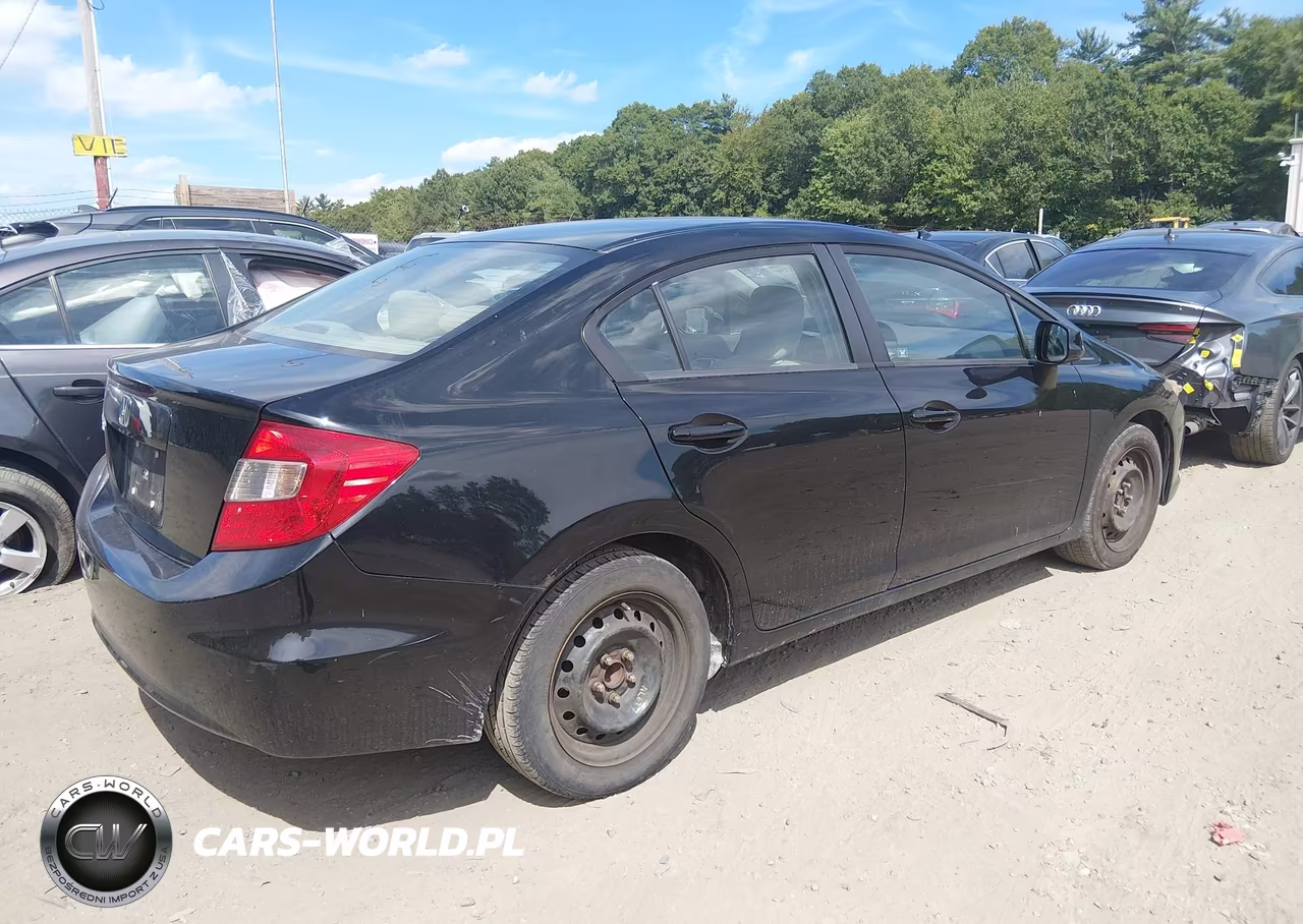 2012 Honda Civic Lx VIN:2HGFB2F52CH335779 - 4