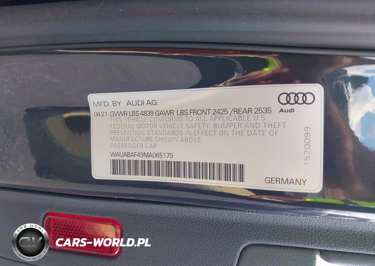 2021 Audi A4 Premium 40 Tfsi Quattro S Tronic VIN:WAUABAF49MA065179 - 9