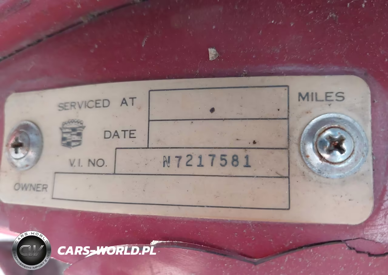 1967 Cadillac Calais VIN:N7217581 - 9
