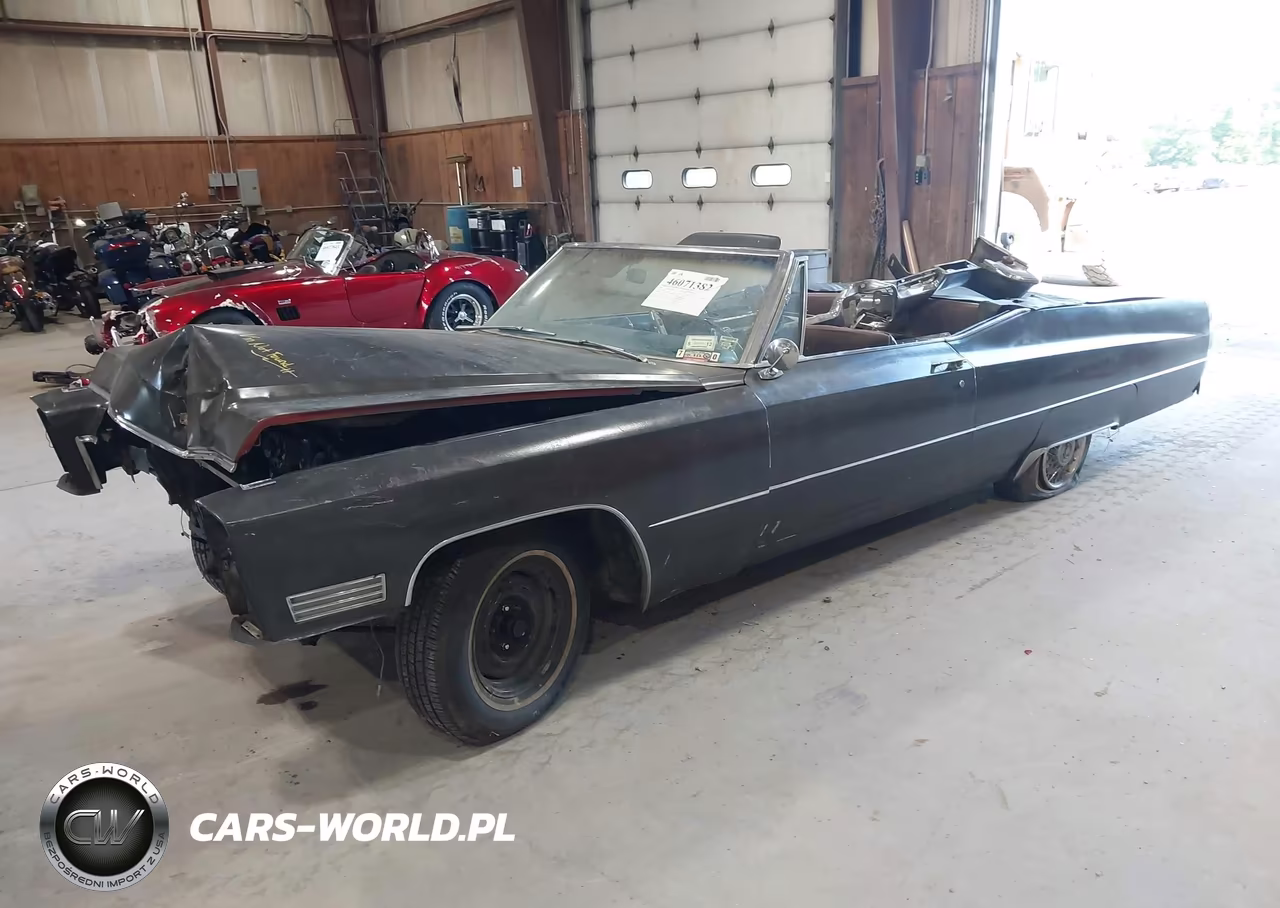 1967 Cadillac Deville VIN:F7149269 - 2