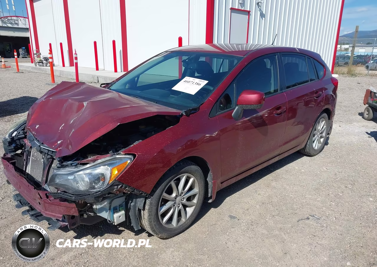 2012 Subaru Impreza 2.0I Premium VIN:JF1GPAC60CH231752 - 2