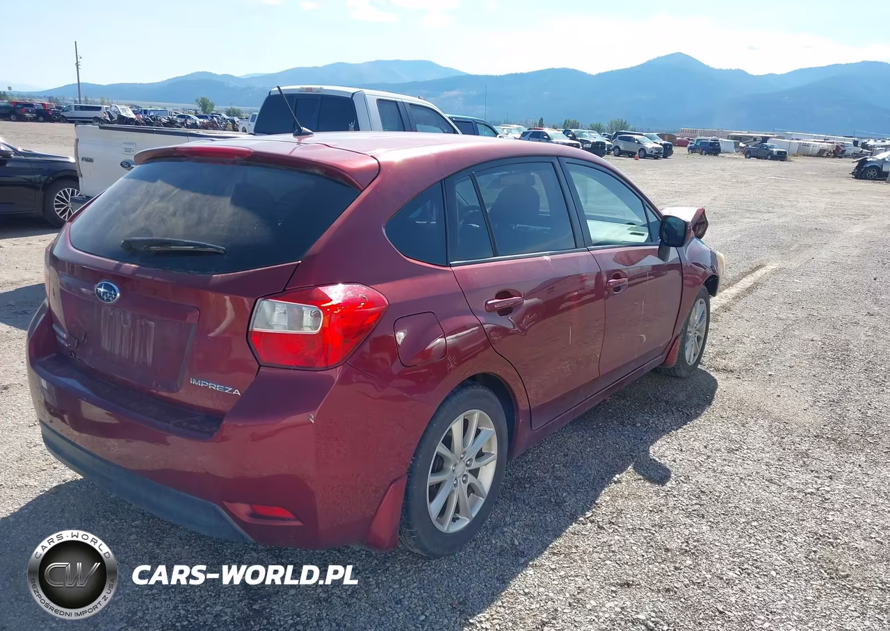 2012 Subaru Impreza 2.0I Premium VIN:JF1GPAC60CH231752 - 4
