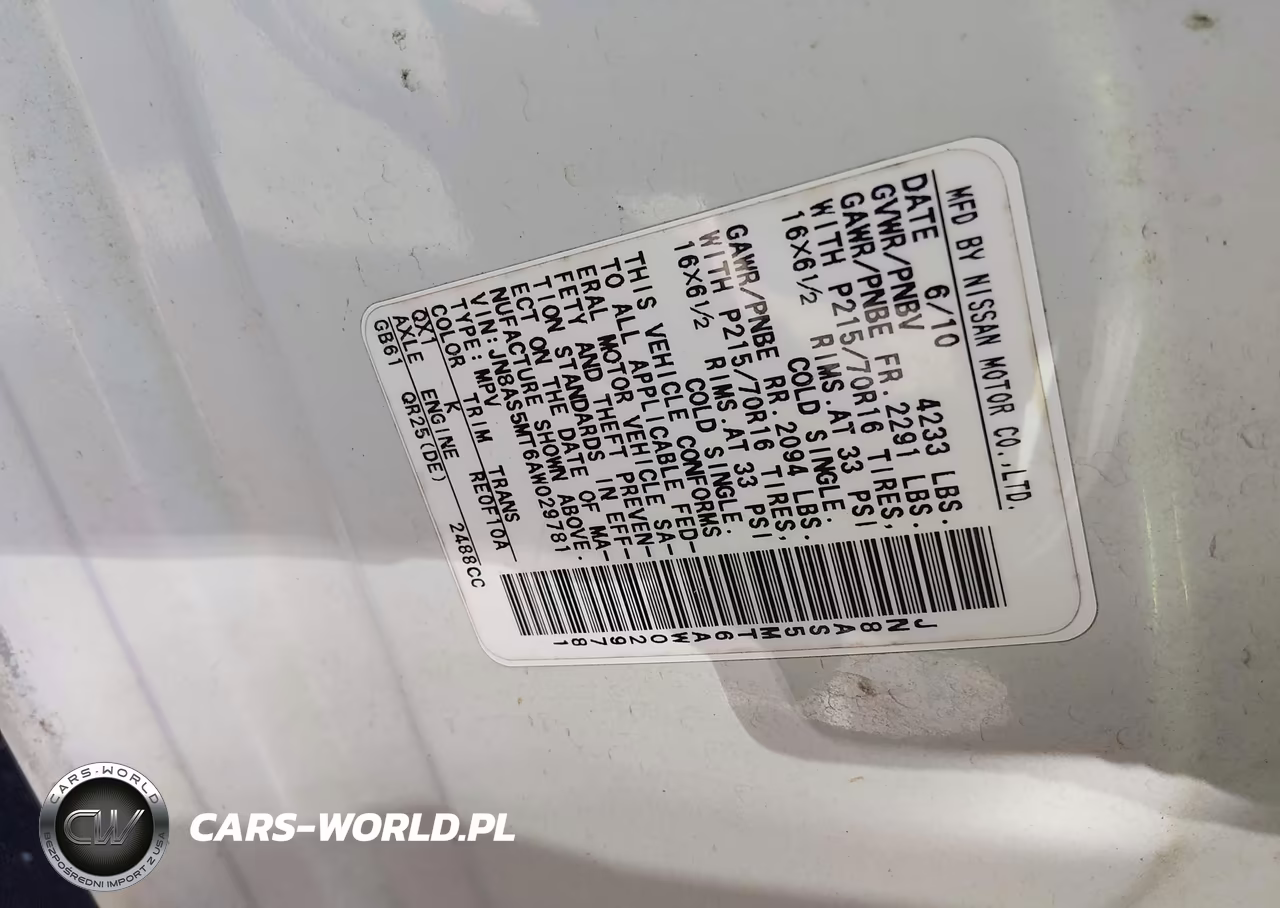 2010 Nissan Rogue S VIN:JN8AS5MT6AW029781 - 9