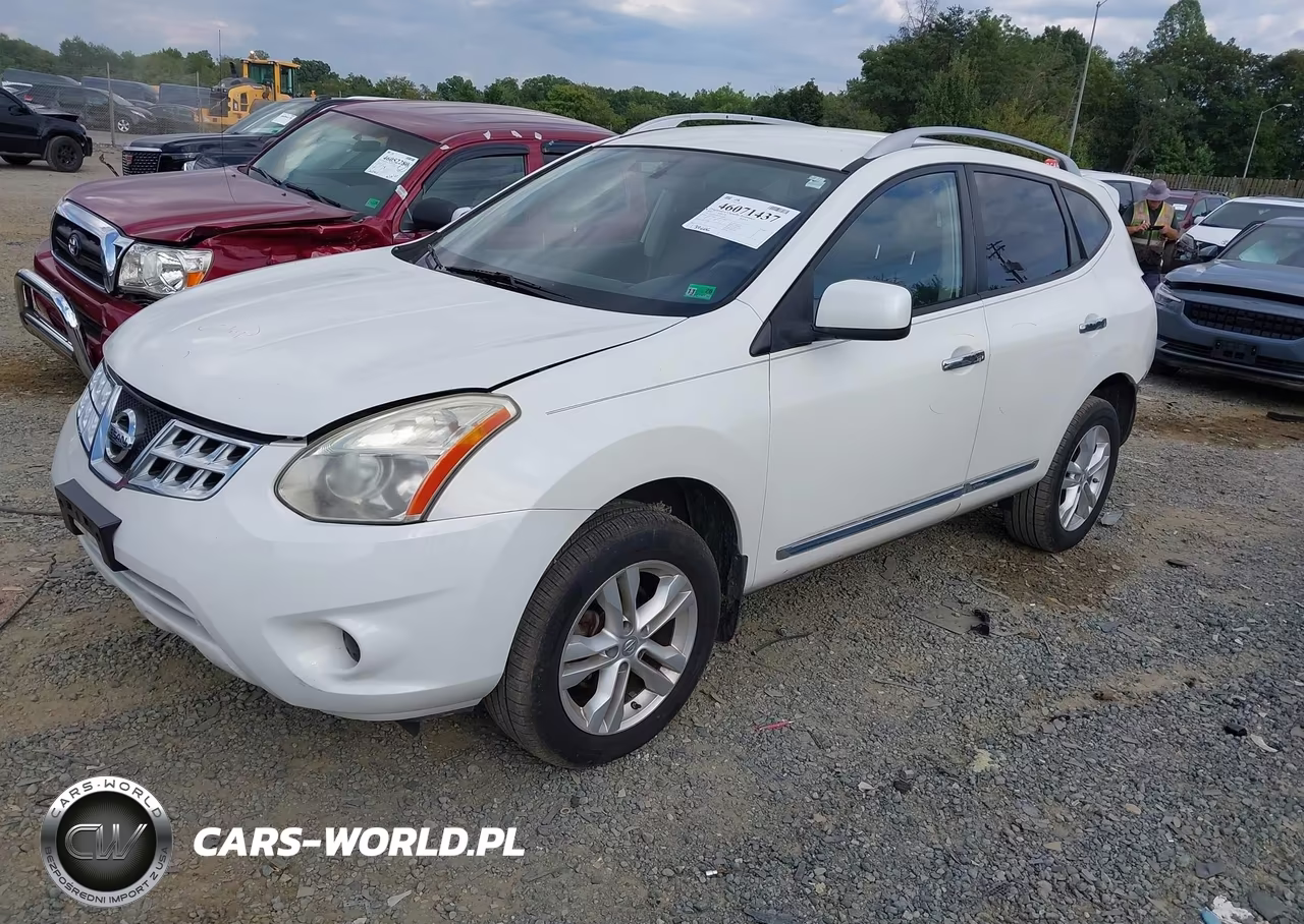2012 Nissan Rogue Sv VIN:JN8AS5MT8CW282314 - 2