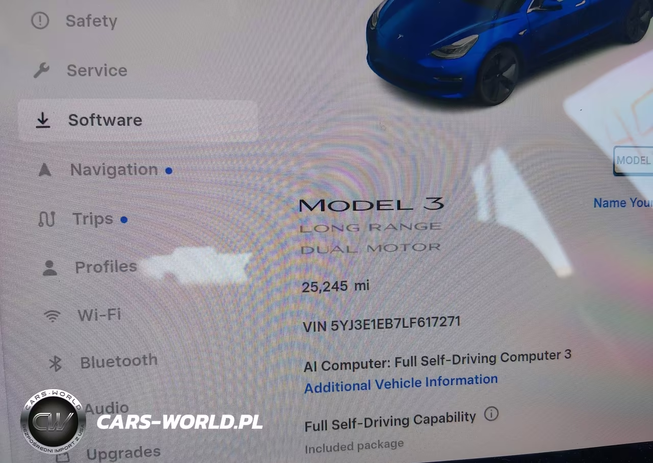 2020 Tesla Model 3 Long Range Dual Motor All-Wheel Drive VIN:5YJ3E1EB7LF617271 - 7
