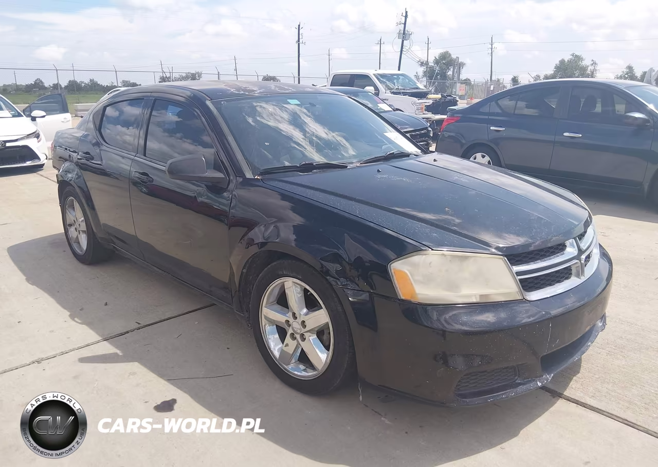2013 Dodge Avenger Se VIN:1C3CDZAB5DN638117 - 1