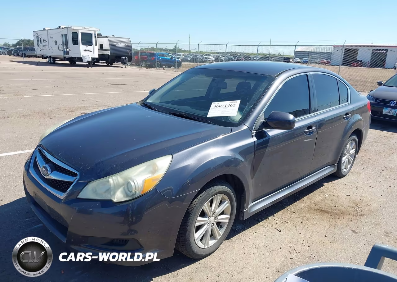 2011 Subaru Legacy 2.5I Premium VIN:4S3BMCC64B3259316 - 2