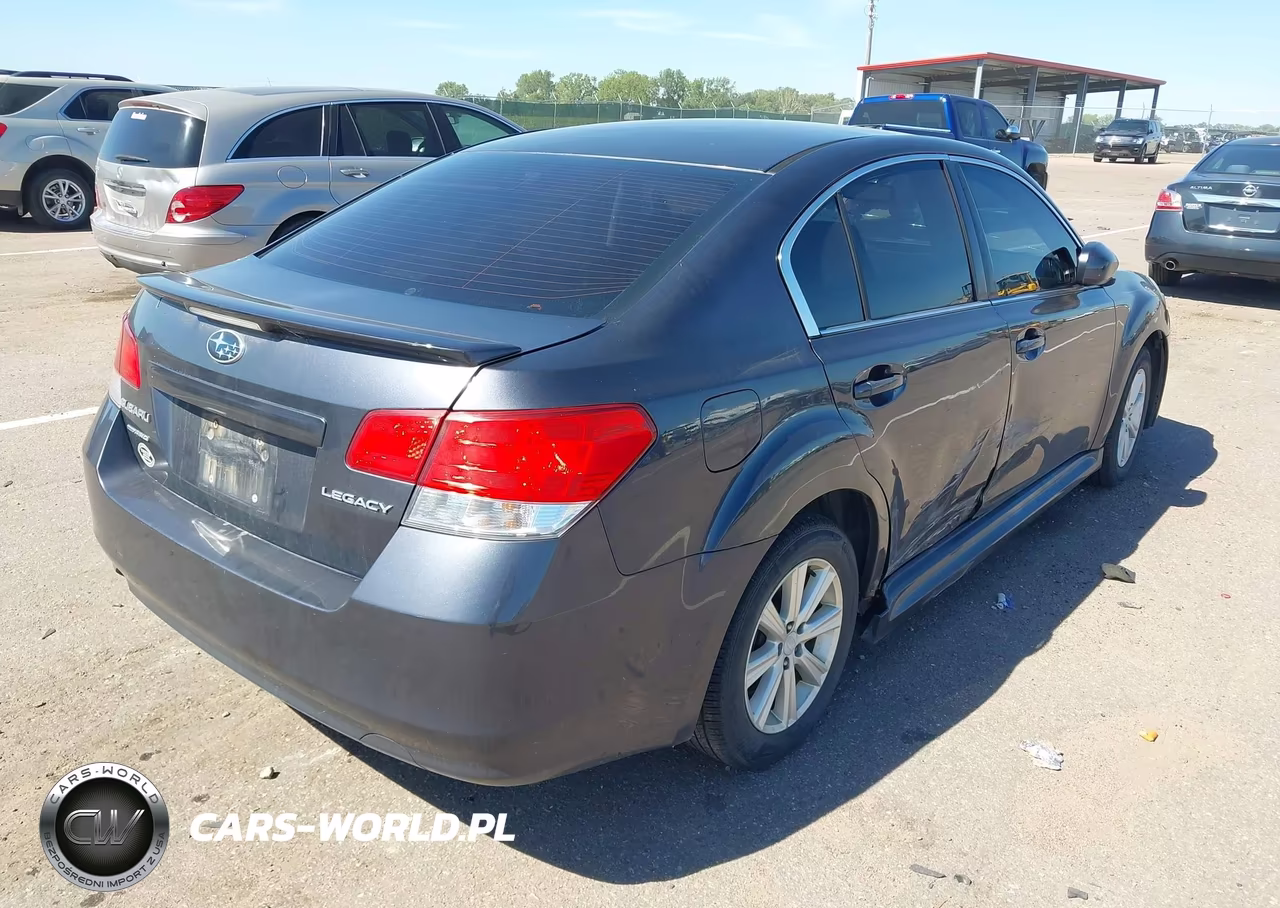 2011 Subaru Legacy 2.5I Premium VIN:4S3BMCC64B3259316 - 4