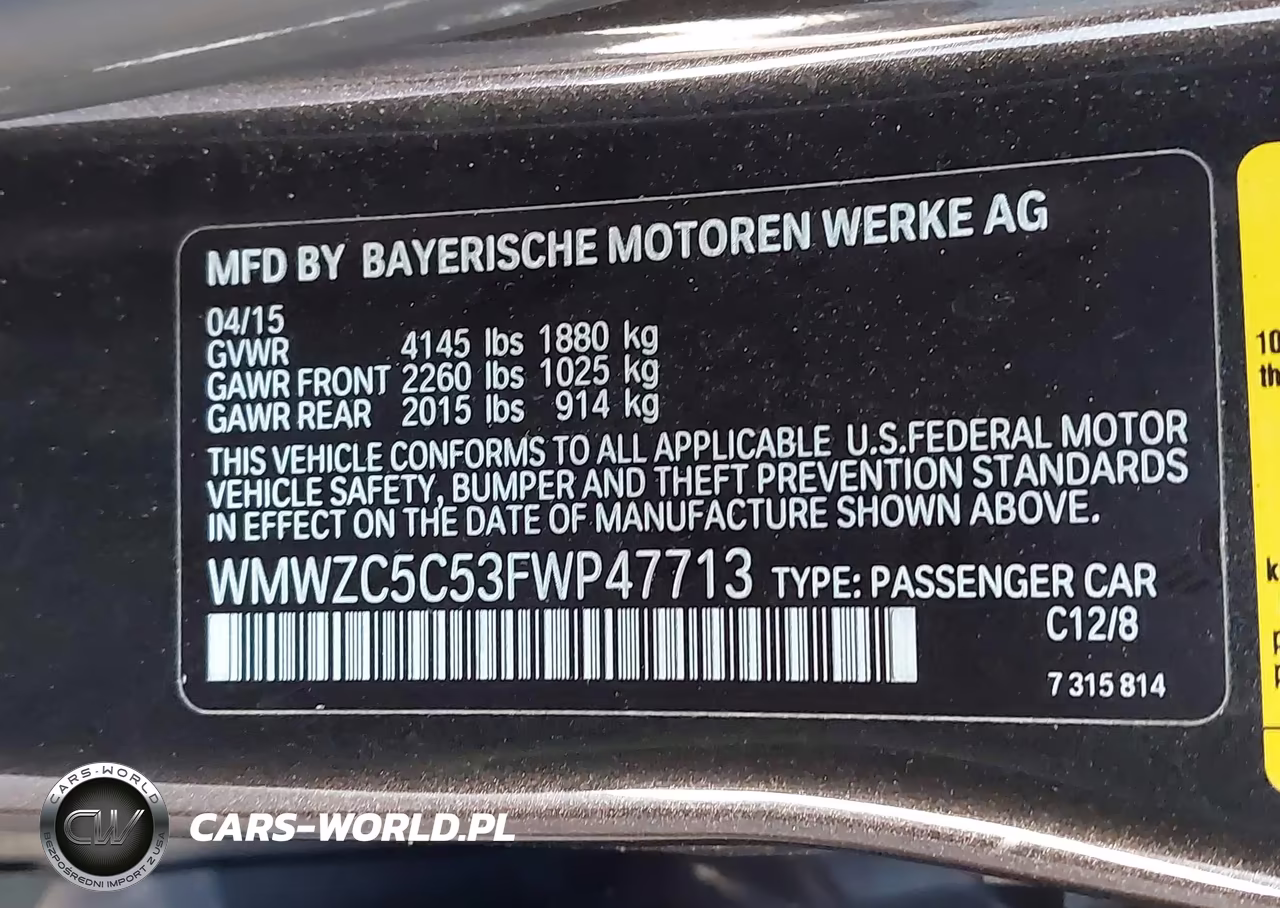 2015 Mini Countryman Cooper S VIN:WMWZC5C53FWP47713 - 9