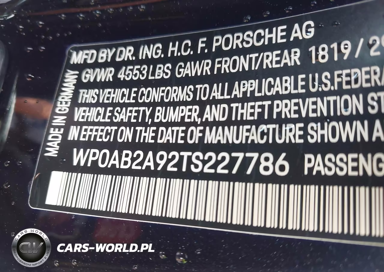 2026 Porsche 911 Carrera 4 Gts-Carrera Gts VIN:WP0AB2A92TS227786 - 9