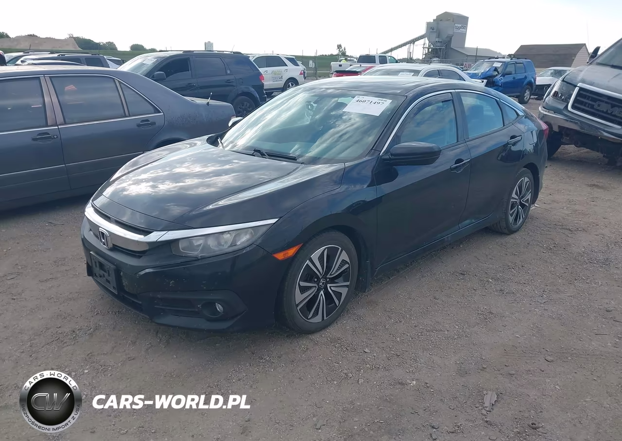 2017 Honda Civic Ex-T VIN:19XFC1F33HE021436 - 2