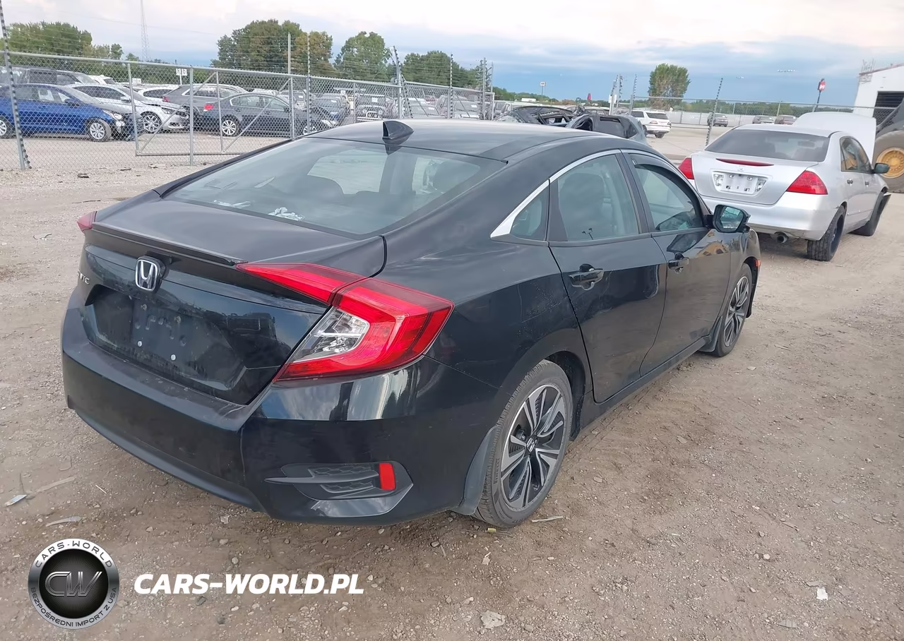 2017 Honda Civic Ex-T VIN:19XFC1F33HE021436 - 4