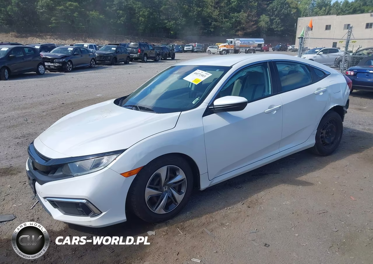 2020 Honda Civic Lx VIN:2HGFC2F65LH560834 - 2