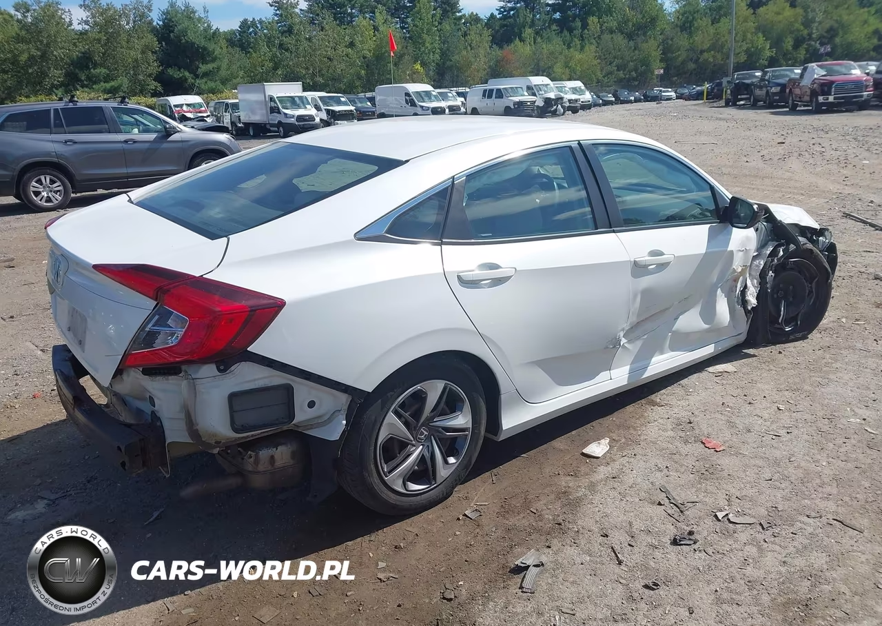 2020 Honda Civic Lx VIN:2HGFC2F65LH560834 - 4