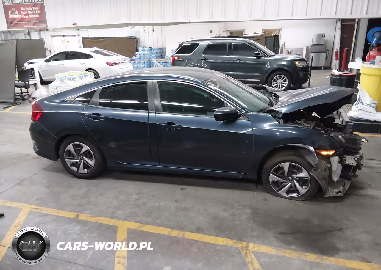 2019 Honda Civic Lx VIN:19XFC2F63KE050166 - 14