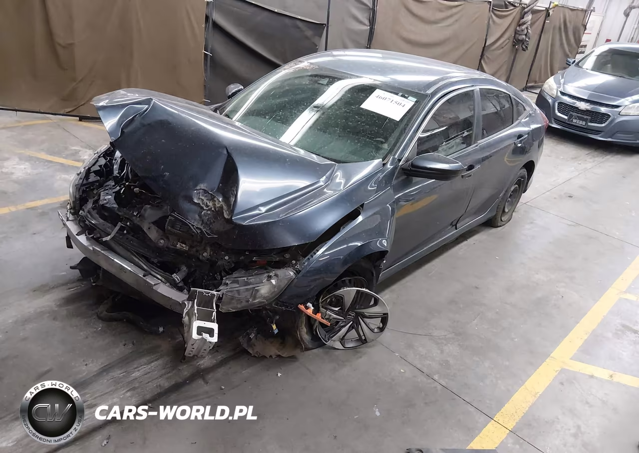 2019 Honda Civic Lx VIN:19XFC2F63KE050166 - 2