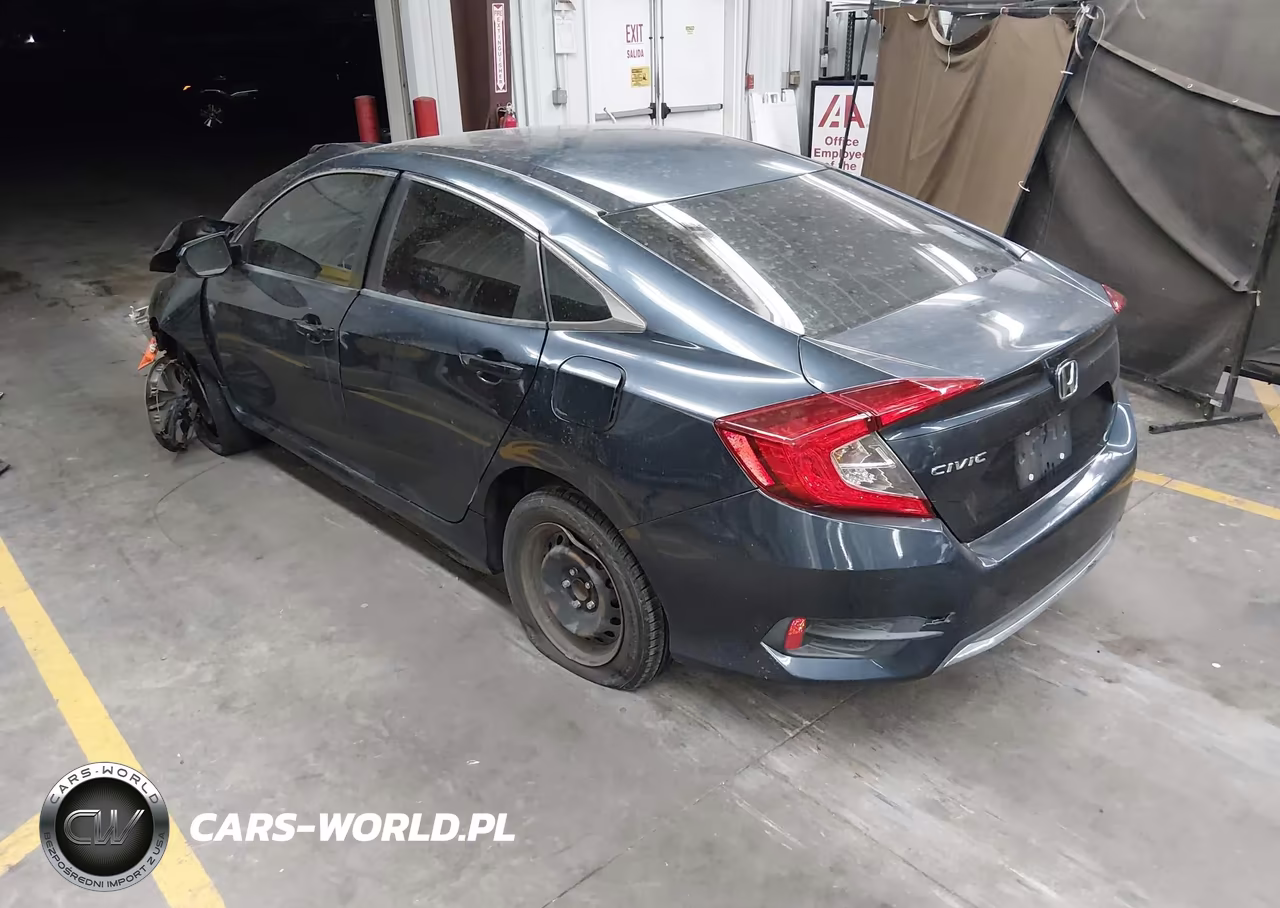 2019 Honda Civic Lx VIN:19XFC2F63KE050166 - 3