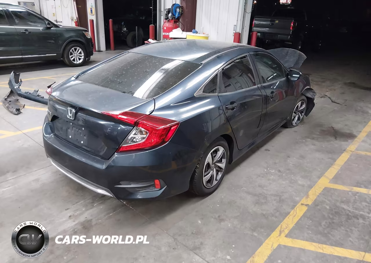 2019 Honda Civic Lx VIN:19XFC2F63KE050166 - 4