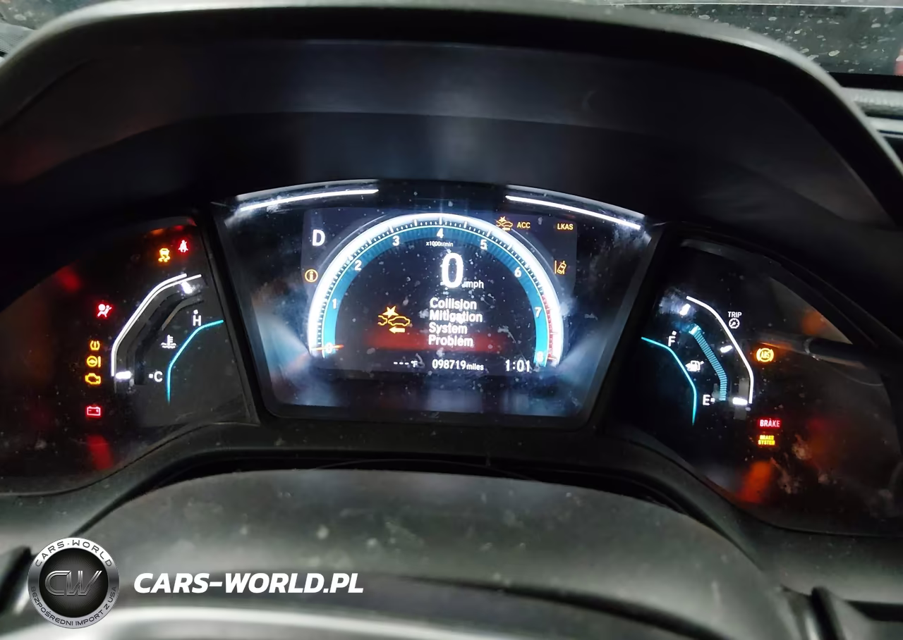 2019 Honda Civic Lx VIN:19XFC2F63KE050166 - 7